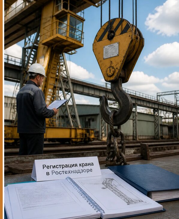 Регистрация крана в Ростехнадзоре в Иркутске от 15629 р. | Авеста ОТиПБ
